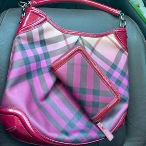 Burberry Nova Check Ombré Pink